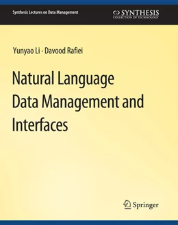 Abbildung von Li / Rafiei | Natural Language Data Management and Interfaces | 1. Auflage | 2022 | beck-shop.de