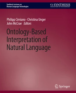 Abbildung von Cimiano / Unger | Ontology-Based Interpretation of Natural Language | 1. Auflage | 2022 | beck-shop.de