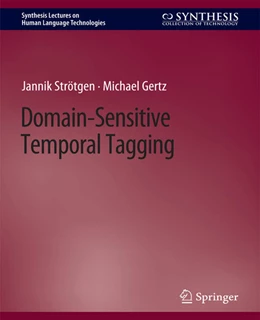 Abbildung von Strötgen / Gertz | Domain-Sensitive Temporal Tagging | 1. Auflage | 2022 | beck-shop.de
