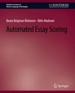 Abbildung von Klebanov / Madnani | Automated Essay Scoring | 1. Auflage | 2022 | beck-shop.de