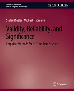 Abbildung von Riezler / Hagmann | Validity, Reliability, and Significance | 1. Auflage | 2022 | beck-shop.de