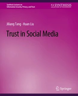 Abbildung von Tang / Liu | Trust in Social Media | 1. Auflage | 2022 | beck-shop.de