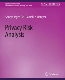 Abbildung von Joyee de / Métayer | Privacy Risk Analysis | 1. Auflage | 2022 | beck-shop.de