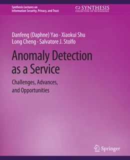Abbildung von Yao / Shu | Anomaly Detection as a Service | 1. Auflage | 2022 | beck-shop.de