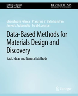 Abbildung von Pilania / Balachandran | Data-Based Methods for Materials Design and Discovery | 1. Auflage | 2022 | beck-shop.de