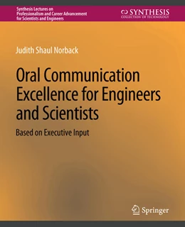 Abbildung von Norback | Oral Communication Excellence for Engineers and Scientists | 1. Auflage | 2022 | beck-shop.de