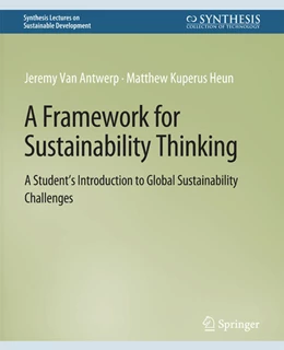 Abbildung von Antwerp / Heun | A Framework for Sustainability Thinking | 1. Auflage | 2022 | beck-shop.de