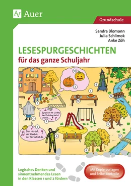 Abbildung von Blomann / Schlimok | Lesespurgeschichten für das ganze Schuljahr 1/2 | 2. Auflage | 2023 | beck-shop.de