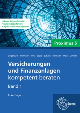 Abbildung von Geigengack / Herrmann | Versicherungen und Finanzanlagen kompetent beraten - Band 1 | 8. Auflage | 2022 | beck-shop.de
