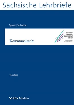Abbildung von Sponer / Tostmann | Kommunalrecht (SL 5) | 10. Auflage | 2022 | beck-shop.de