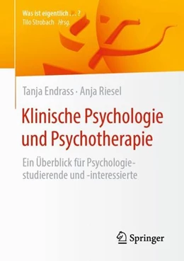 Abbildung von Endrass / Riesel | Klinische Psychologie und Psychotherapie | 1. Auflage | 2023 | beck-shop.de