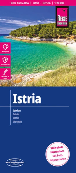 Abbildung von Peter Rump | Reise Know-How Landkarte Istrien / Istria (1:70.000) | 4. Auflage | 2022 | beck-shop.de