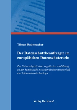 Abbildung von Rademacher | Der Datenschutzbeauftragte im europäischen Datenschutzrecht | 1. Auflage | 2022 | 34 | beck-shop.de