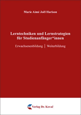 Abbildung von Joël Harison | Lerntechniken und Lernstrategien für Studienanfänger*innen | 1. Auflage | 2022 | 117 | beck-shop.de