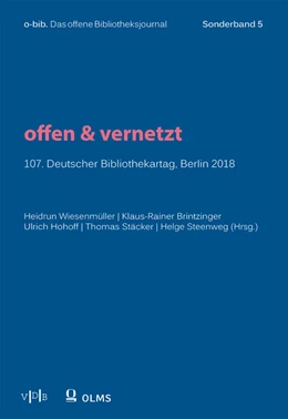 Abbildung von Wiesenmüller / Brintzinger | offen & vernetzt | 1. Auflage | 2019 | beck-shop.de
