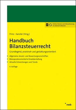 Abbildung von Kanzler / Prinz | Handbuch Bilanzsteuerrecht (Online Version) | 4. Auflage | 2021 | beck-shop.de