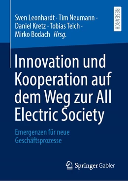 Abbildung von Leonhardt / Neumann | Innovation und Kooperation auf dem Weg zur All Electric Society | 1. Auflage | 2022 | beck-shop.de