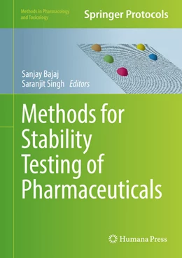 Abbildung von Bajaj / Singh | Methods for Stability Testing of Pharmaceuticals | 1. Auflage | 2018 | beck-shop.de