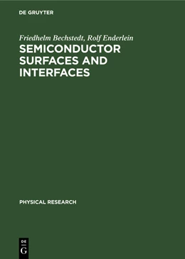 Abbildung von Enderlein / Bechstedt | Semiconductor Surfaces and Interfaces | 1. Auflage | 1989 | beck-shop.de