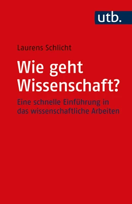 Abbildung von Schlicht | Wie geht Wissenschaft? | 1. Auflage | 2022 | beck-shop.de
