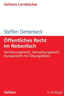 Abbildung von Detterbeck | Öffentliches Recht im Nebenfach | 5. Auflage | 2017 | beck-shop.de