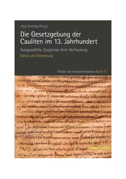 Abbildung von Sonntag | Die Gesetzgebung der Cauliten im 13. Jahrhundert | 1. Auflage | 2022 | 10 | beck-shop.de
