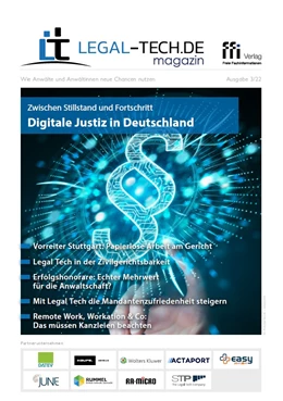 Abbildung von LEGAL-TECH.DE magazin • Ausgabe 3/2022 | | 2022 | beck-shop.de