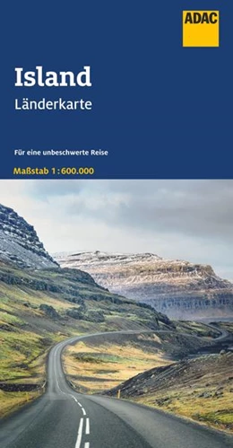 Abbildung von ADAC Länderkarte Island 1:600.000 | 7. Auflage | 2023 | beck-shop.de