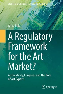 Abbildung von Bolz | A Regulatory Framework for the Art Market? | 1. Auflage | 2022 | beck-shop.de