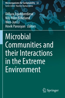 Abbildung von Egamberdieva / Panosyan | Microbial Communities and their Interactions in the Extreme Environment | 1. Auflage | 2022 | beck-shop.de
