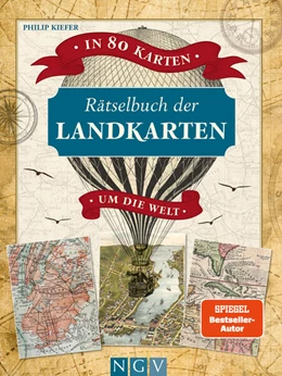 Abbildung von Kiefer / Naumann & Göbel Verlag | Rätselbuch der Landkarten. In 80 Karten um die Welt | 1. Auflage | 2023 | beck-shop.de