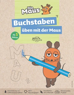 Abbildung von Pen2nature | Buchstaben üben mit der Maus. Nachhaltiges Vorschulbuch für Kinder ab 5 Jahren | 1. Auflage | 2023 | beck-shop.de