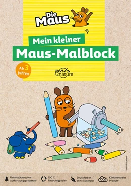 Abbildung von Pen2nature | Mein kleiner Maus-Malblock. Nachhaltiges Malen für Kinder ab 3 Jahren | 1. Auflage | 2023 | beck-shop.de