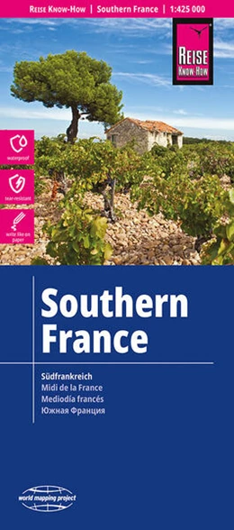 Abbildung von Peter Rump | Reise Know-How Landkarte Südfrankreich / Southern France (1:425.000) | 1. Auflage | 2023 | beck-shop.de