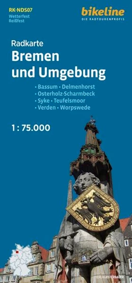 Abbildung von Verlag | Radkarte Bremen und Umgebung (RK-NDS07) | 2. Auflage | 2023 | beck-shop.de