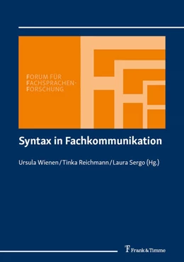 Abbildung von Wienen / Reichmann | Syntax in Fachkommunikation | 1. Auflage | 2022 | beck-shop.de