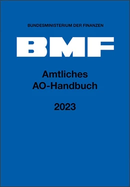 Abbildung von Amtliches AO-Handbuch 2023 | 1. Auflage | 2023 | beck-shop.de