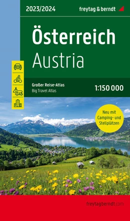 Abbildung von freytag & berndt | Österreich, Autoatlas 1:150.000, freytag & berndt | 1. Auflage | 2023 | beck-shop.de