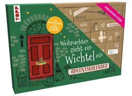 Abbildung von Peschke | Herzlich Willkommen, kleiner Wichtel - Adventskalender. Mit Wichteltür, Bastelmaterial und Anleitungsbuch | 1. Auflage | 2023 | beck-shop.de