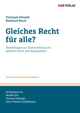 Abbildung von Schöffmann / Kietaibl | Gleiches Recht für alle? | 1. Auflage | 2022 | 46 | beck-shop.de