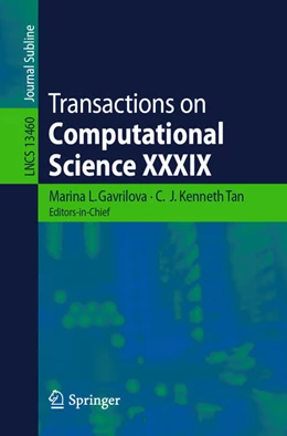 Abbildung von Gavrilova / Tan | Transactions on Computational Science XXXIX | 1. Auflage | 2023 | beck-shop.de