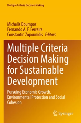 Abbildung von Doumpos / Ferreira | Multiple Criteria Decision Making for Sustainable Development | 1. Auflage | 2022 | beck-shop.de