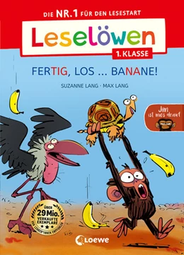 Abbildung von Lang | Leselöwen 1. Klasse - Jim ist mies drauf - Fertig, los ... Banane! (Großbuchstaben) | 1. Auflage | 2023 | beck-shop.de