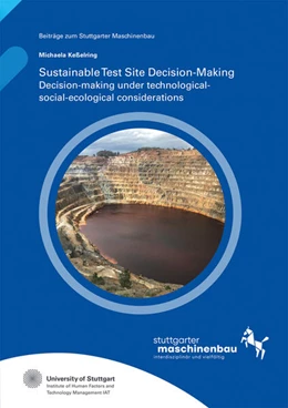 Abbildung von Hölzle / Keßelring | Sustainable Test Site Decision-Making | 1. Auflage | 2022 | beck-shop.de