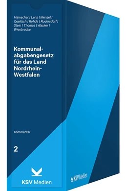 Abbildung von Hamacher / Lenz | Kommunalabgabengesetz für das Land Nordrhein-Westfalen (KAG NRW) | 1. Auflage | 2024 | beck-shop.de