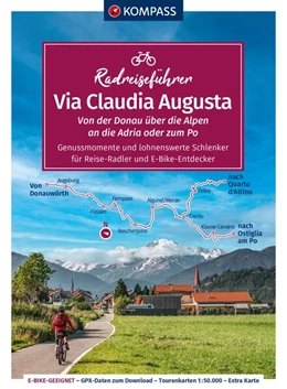 Abbildung von Tschaikner | KOMPASS Radreiseführer Via Claudia Augusta | 1. Auflage | 2023 | beck-shop.de