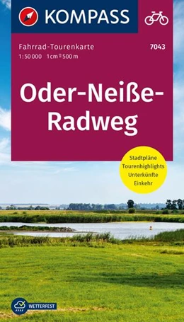 Abbildung von KOMPASS Fahrrad-Tourenkarte Oder-Neiße-Radweg 1:50.000 | 1. Auflage | 2023 | beck-shop.de