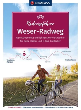 Abbildung von KOMPASS Radreiseführer Weser-Radweg | 1. Auflage | 2023 | beck-shop.de