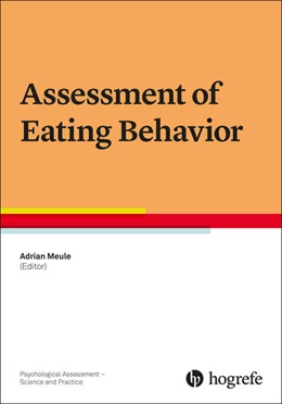 Abbildung von Meule | Assessment of Eating Behavior | 1. Auflage | 2023 | beck-shop.de