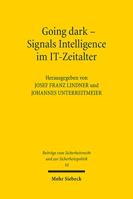 Abbildung von Lindner / Unterreitmeier | Going dark - Signals Intelligence im IT-Zeitalter | 1. Auflage | 2022 | 10 | beck-shop.de